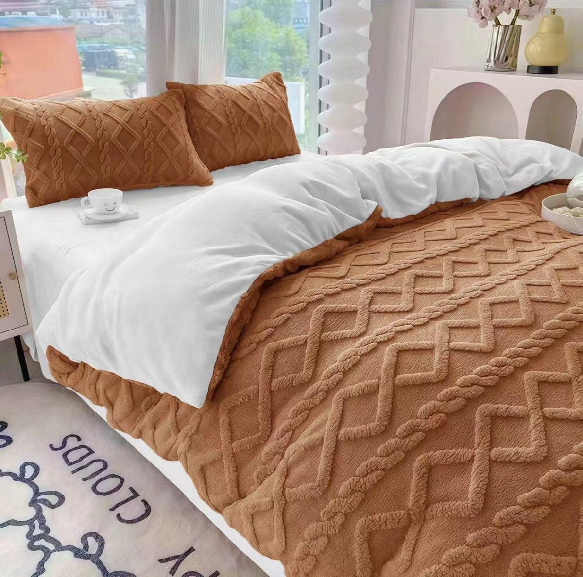 Komplet pościeli “ MIŚ “ z kręcony _ 3 Częściowy Rozmiar : 200/220cm 2898548