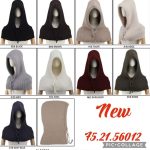 Czapki Damskie_ paczka 12szt _mix kolor 2898685