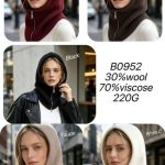 Czapki Damskie_ paczka 12szt _mix kolor 2898688