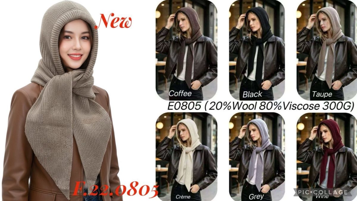 Czapki Damskie_ paczka 12szt _mix kolor 2898693