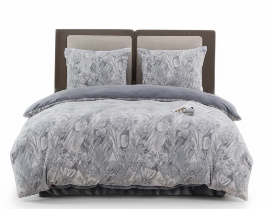 Komplet pościeli “”MIŚ “”z TŁOCZONA WŻORU _ 3 Częściowy Rozmiar : 200/220cm 2898708