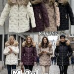 Kurtki Damskie Size m-3xl_ paczka 5szt_1kolor 6124354