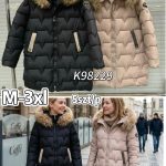 Kurtki Damskie  Size m-3xl_ paczka 5szt_1kolor 6124355