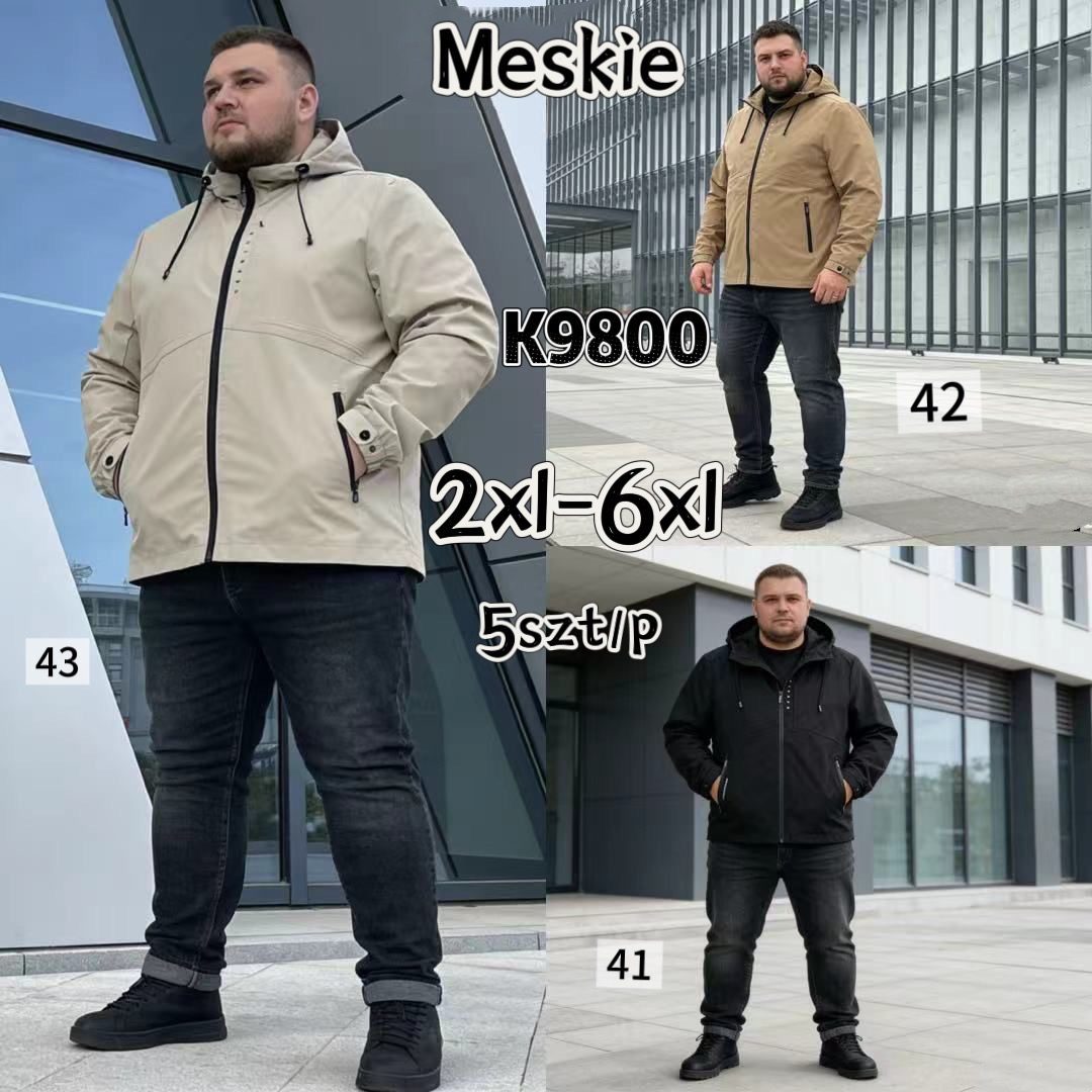 Kurtki MĘSKA_ Size 2xl-6xl_ paczka 5szt_1kolor 6124416