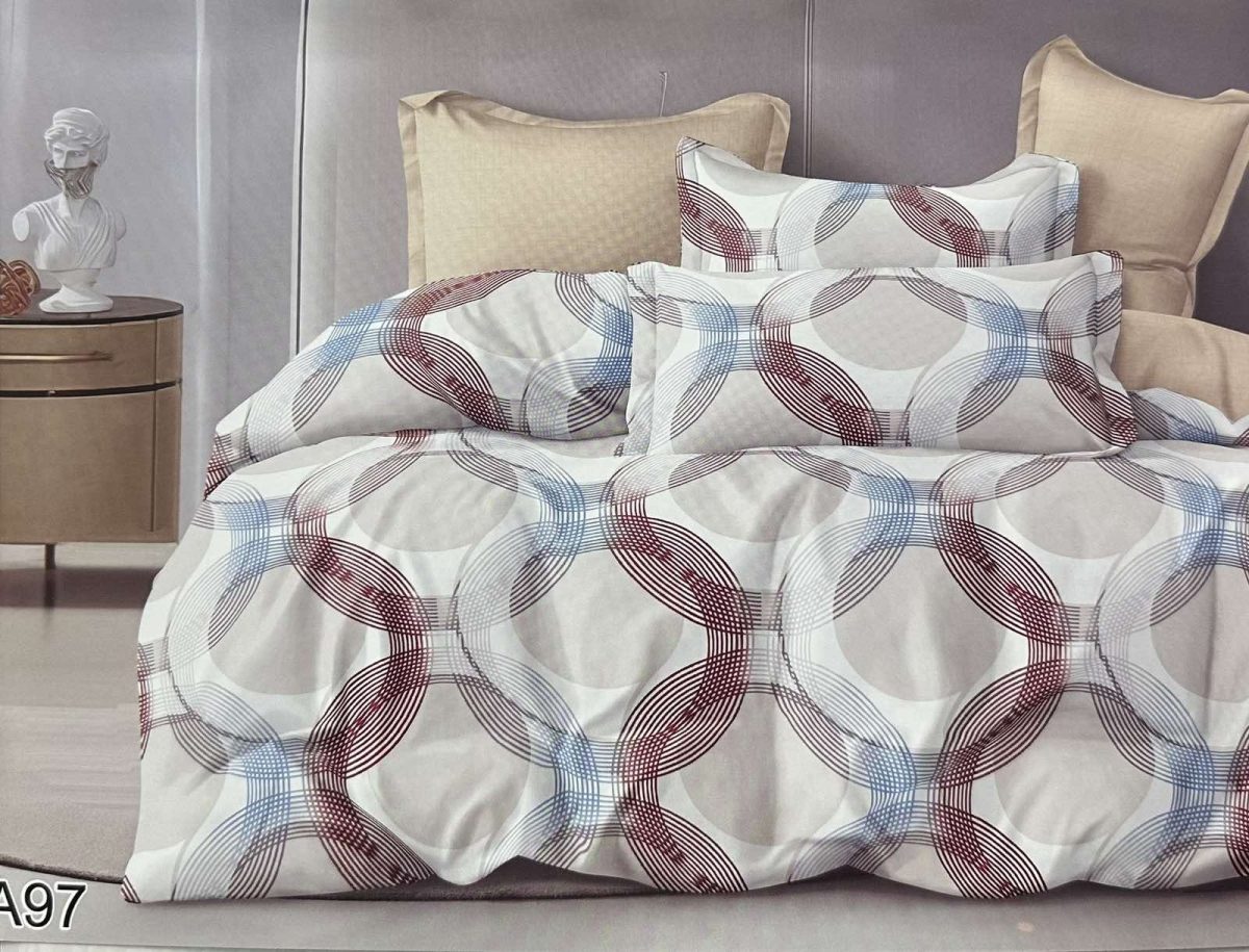 Komplet pościeli 5D “” MILANO “” 100% satyna - bawełna _ 4 Częściowy Rozmiar : 200/220cm 6124432