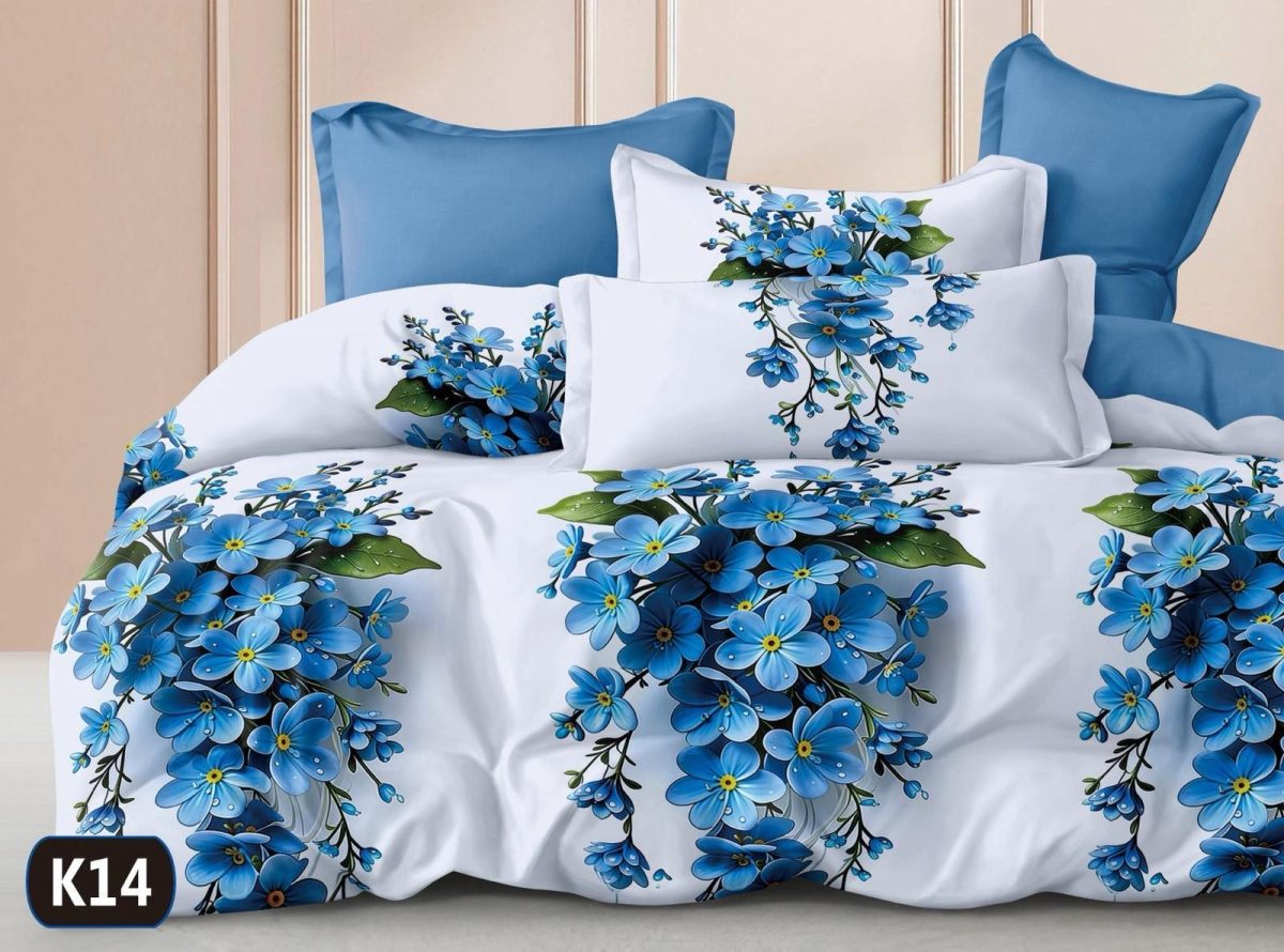 Komplet pościeli 5D “” MILANO “” 100% satyna - bawełna _ 4 Częściowy Rozmiar : 200/220cm 6124434
