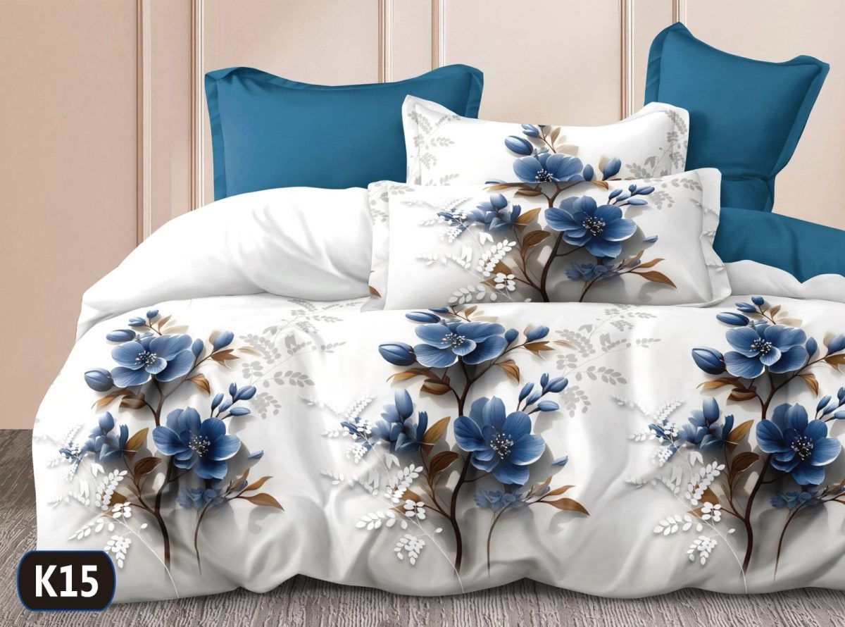 Komplet pościeli 5D “” MILANO “” 100% satyna - bawełna _ 4 Częściowy Rozmiar : 200/220cm 6124438
