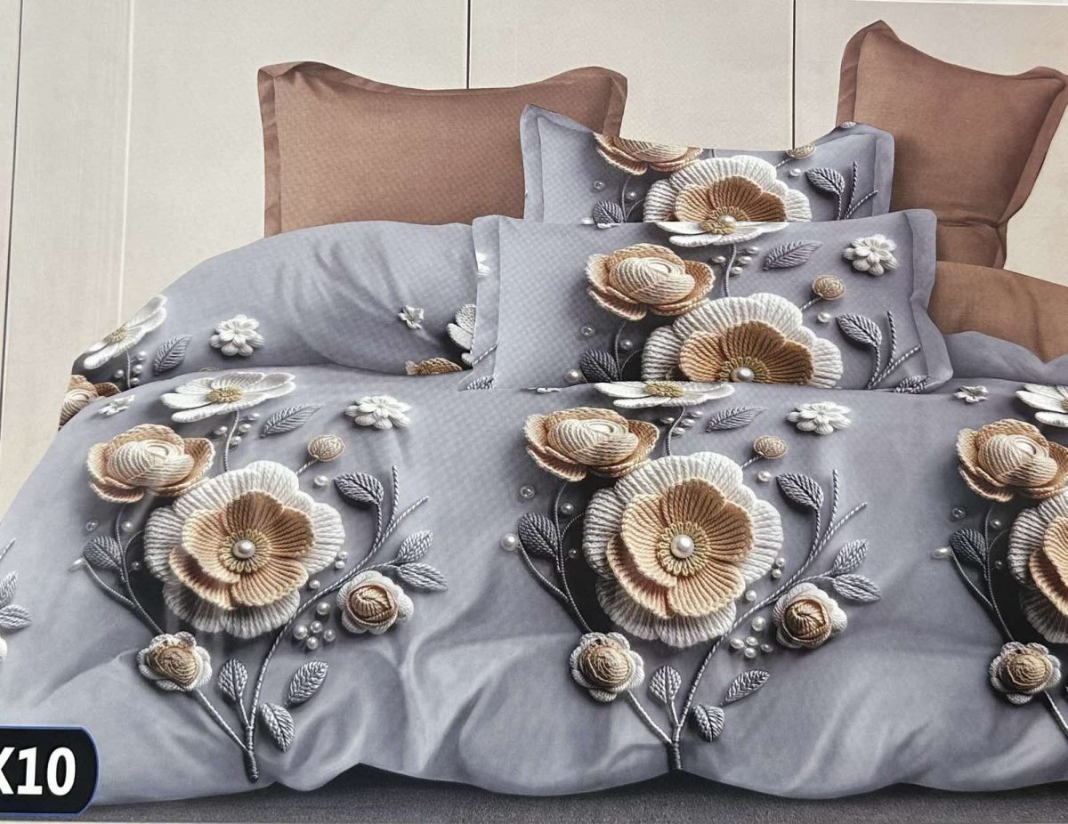 Komplet pościeli 5D “” MILANO “” 100% satyna - bawełna _ 4 Częściowy Rozmiar : 200/220cm 6124440