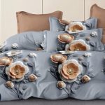 Komplet pościeli 5D “” MILANO “” 100% satyna – bawełna _ 4 Częściowy Rozmiar : 200/220cm 6124442