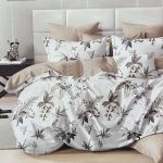 Komplet pościeli 5D “” MILANO “” 100% satyna – bawełna _ 4 Częściowy Rozmiar : 200/220cm 6124443