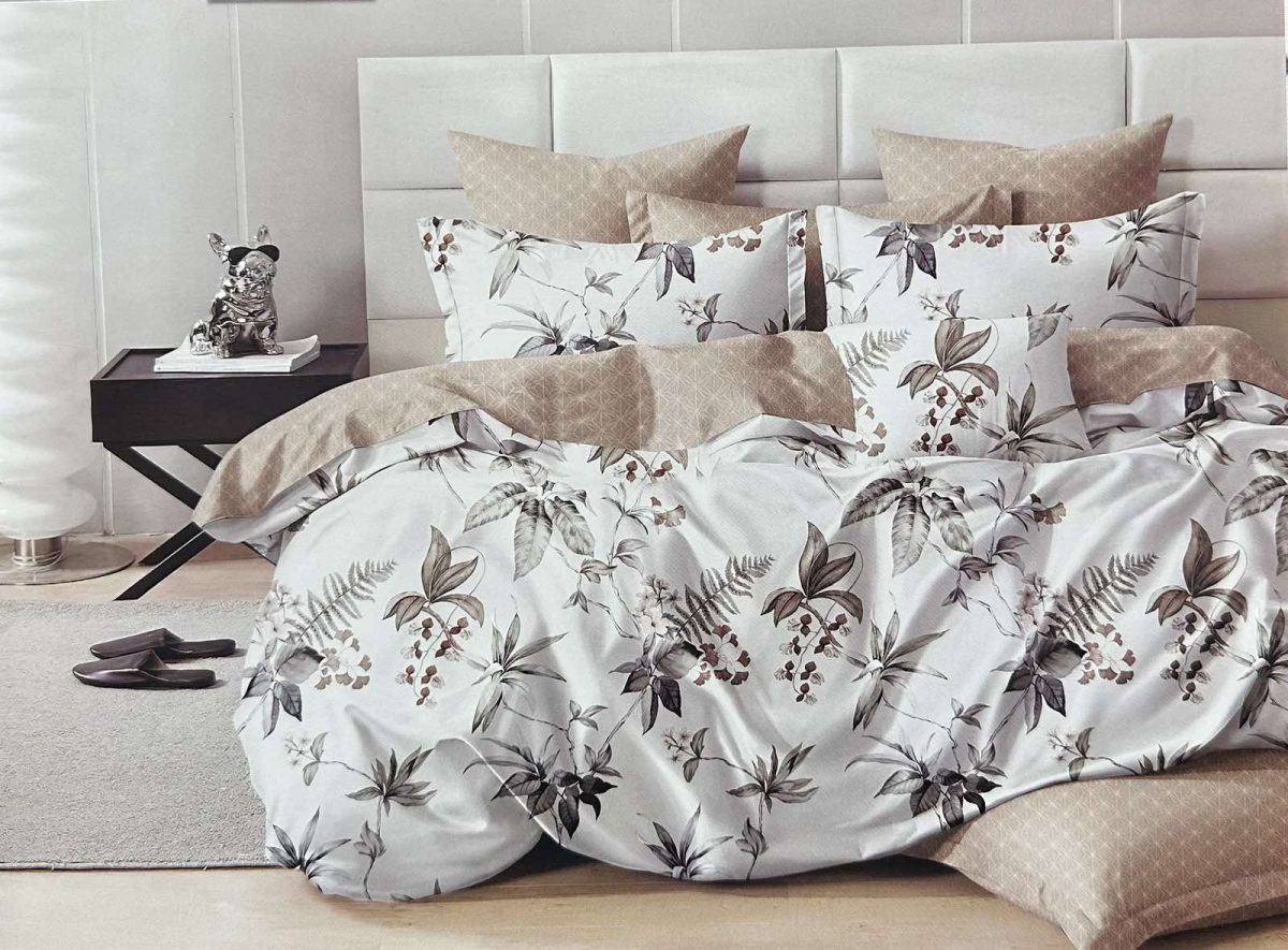 Komplet pościeli 5D “” MILANO “” 100% satyna - bawełna _ 4 Częściowy Rozmiar : 200/220cm 6124443