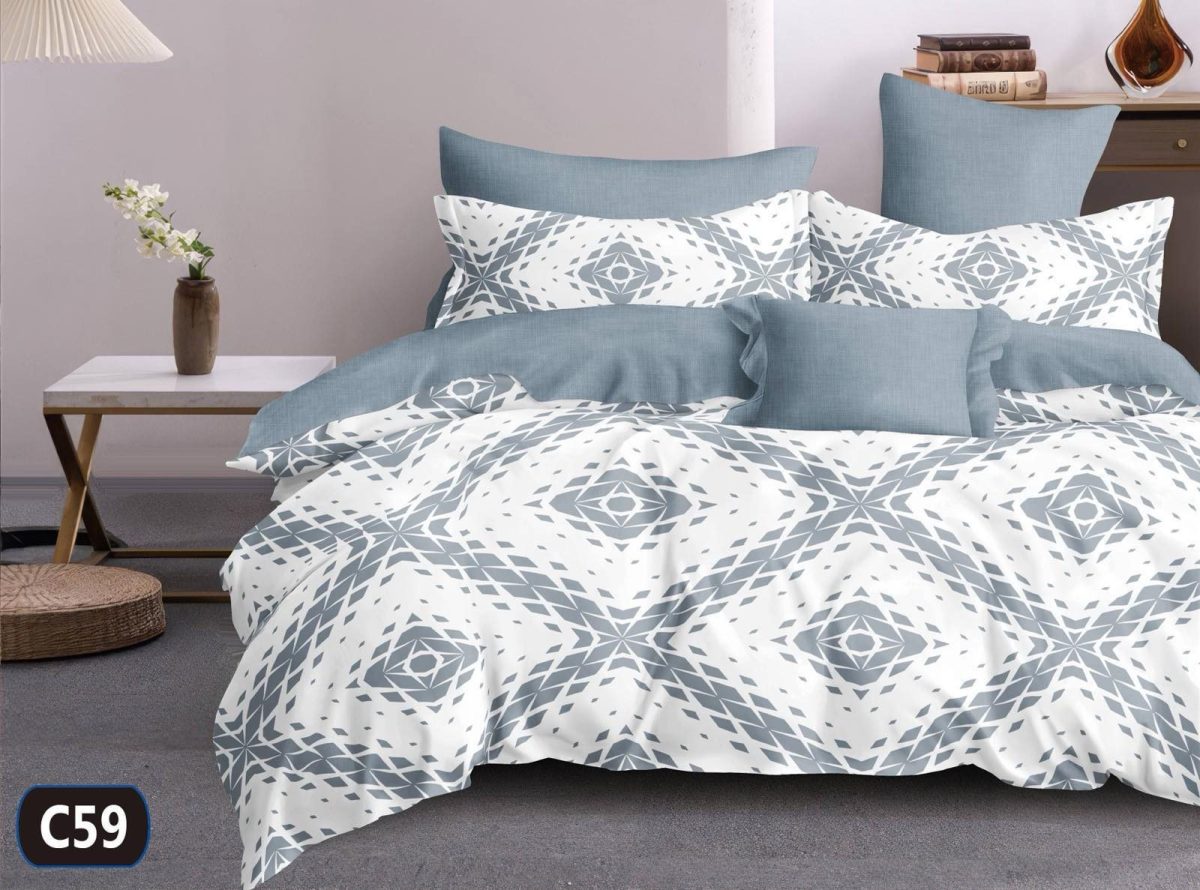 Komplet pościeli 5D “” MILANO “” 100% satyna - bawełna _ 4 Częściowy Rozmiar : 200/220cm 6124446