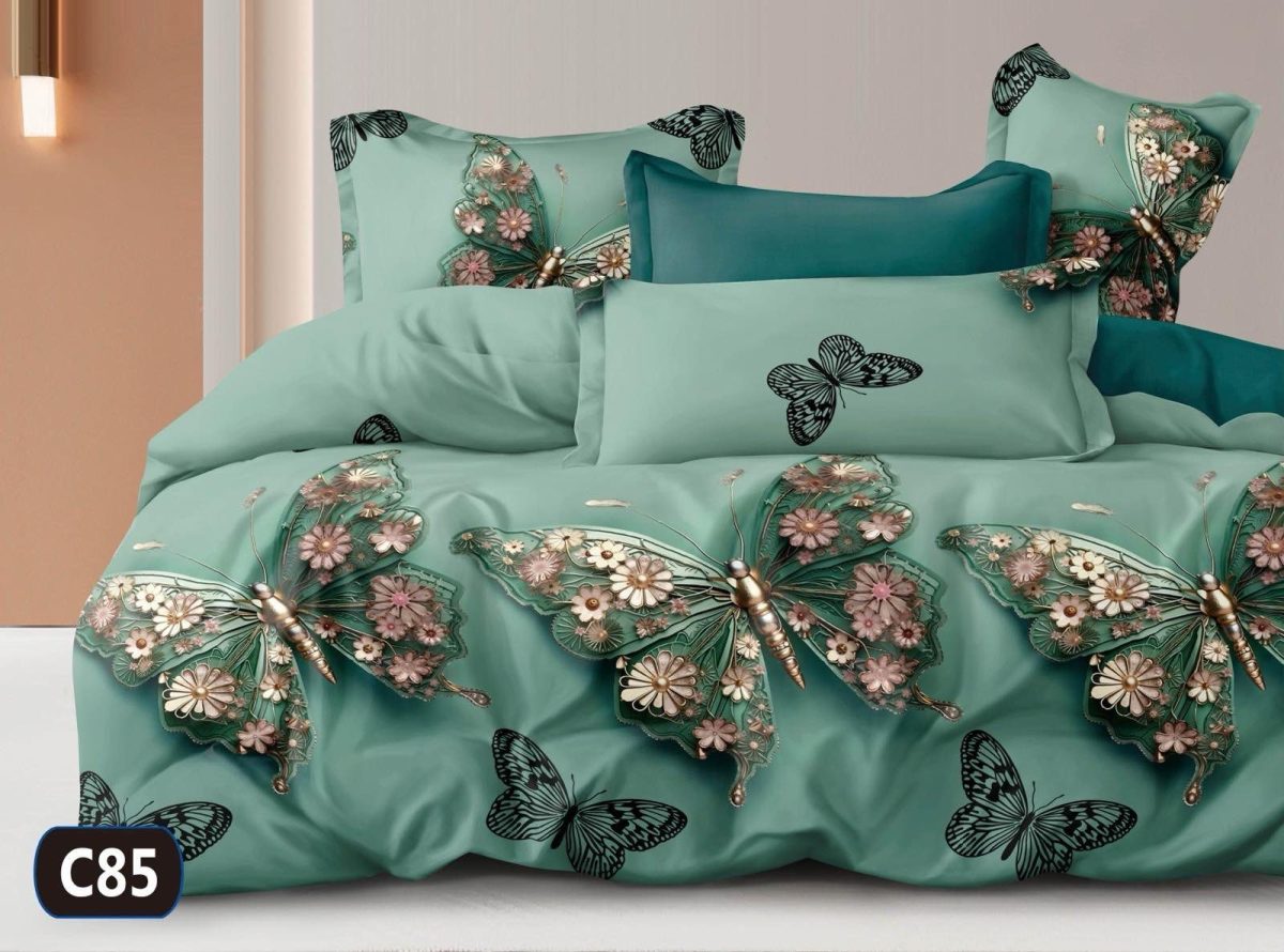 Komplet pościeli 5D “” MILANO “” 100% satyna - bawełna _ 4 Częściowy Rozmiar : 200/220cm 6124449