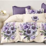 Komplet pościeli 5D “” MILANO “” 100% satyna – bawełna _ 4 Częściowy Rozmiar : 200/220cm 6124454
