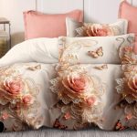 Komplet pościeli 5D “” MILANO “” 100% satyna – bawełna _ 4 Częściowy Rozmiar : 200/220cm 6124457