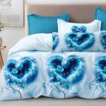 Komplet pościeli 5D “” MILANO “” 100% satyna – bawełna _ 4 Częściowy Rozmiar : 200/220cm 6124458