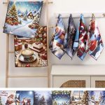 Ścierki z mikrofibra “”świętowanie ”Rozmiar : 40/60cm_Paczka : 24szt / mix wżoru 6124471