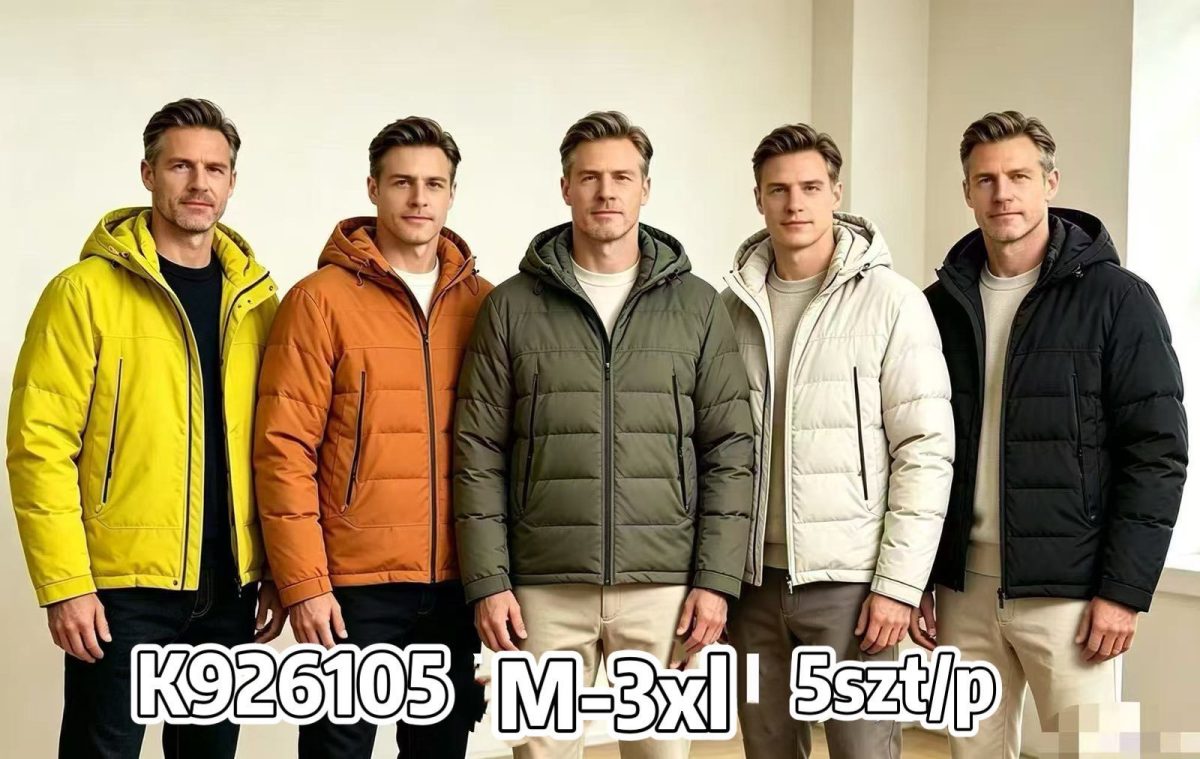 Kurtki MĘSKA_ Size m-3xl_ paczka 5szt_1kolor 6124519