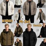 Kurtki MĘSKA_ Size m-3xl_ paczka 5szt_1kolor 6124526