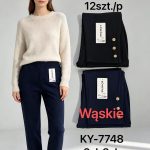 Spodnie Damskie _size 2-6xl_ paczka 12szt_ mix kolor 2751869
