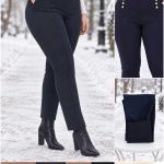 Spodnie Damskie _size 2-7xl_ paczka 12szt_ mix kolor 2751876