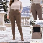 Spodnie Damskie _size 2-7xl_ paczka 12szt_ mix kolor 2751877