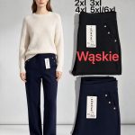 Spodnie Damskie _size 2-6xl_ paczka 12szt_ mix kolor 4582037