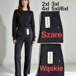 Spodnie Damskie _size 2-6xl_ paczka 12szt_ mix kolor 4582051