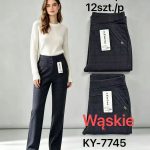 Spodnie Damskie _size 2-6xl_ paczka 12szt_ mix kolor 4582052