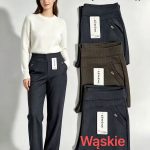 Spodnie Damskie _size 5-9xl_ paczka 12szt_ mix kolor 4582055