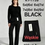 Spodnie Damskie _size 5-9xl_ paczka 12szt_ 1 kolor 4582056