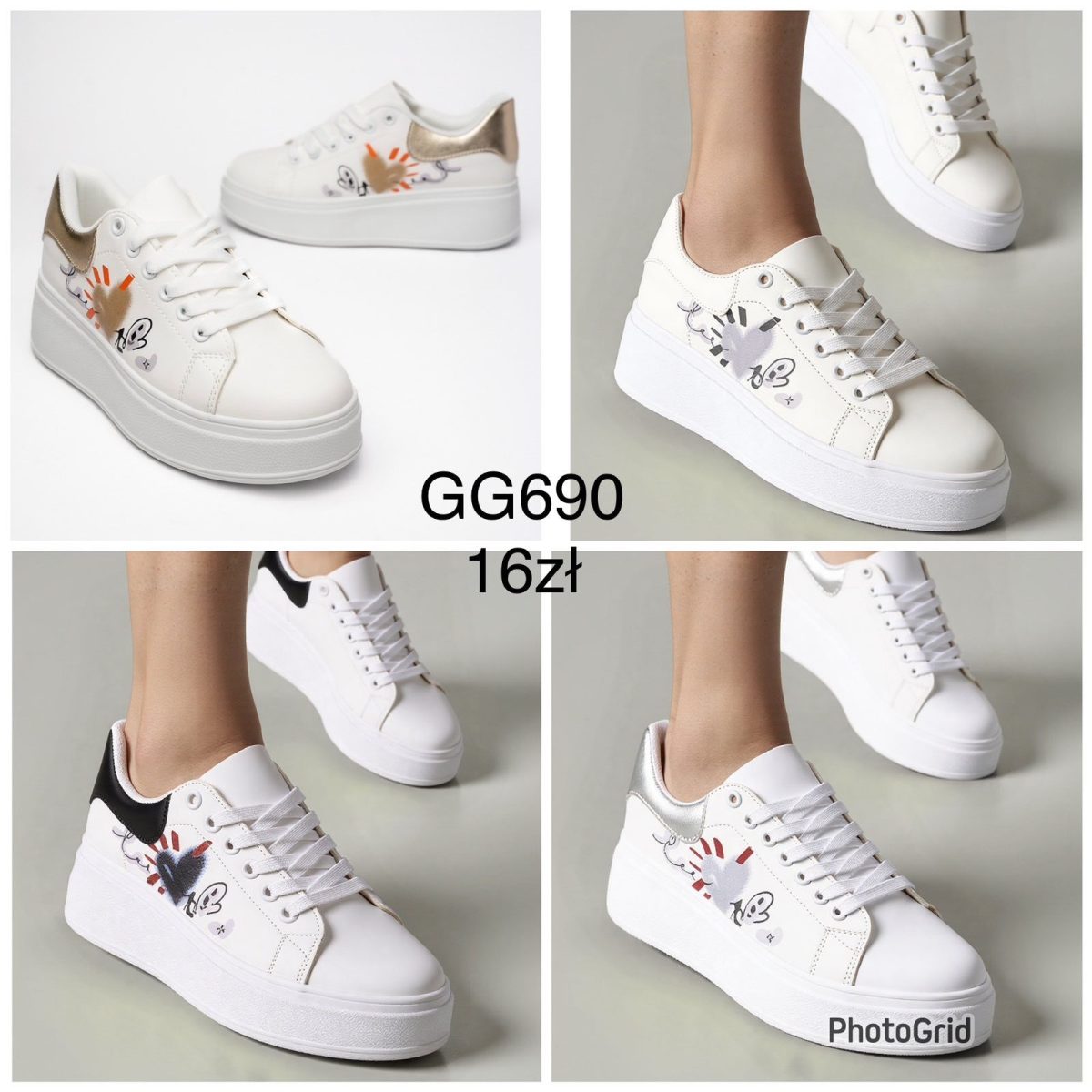 Buty Sportowe DAMSKIE (36-41_12par) 1601161
