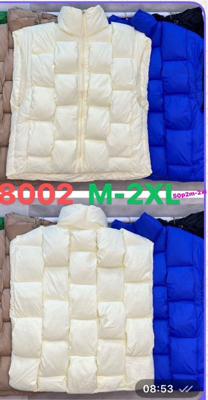 Kamizelki Damskie _size m-2xl_ paczka 4szt_ 1kolor 8063759