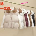 Kamizelki Damskie _size m-2xl_ paczka 4szt_ 1kolor 8063764
