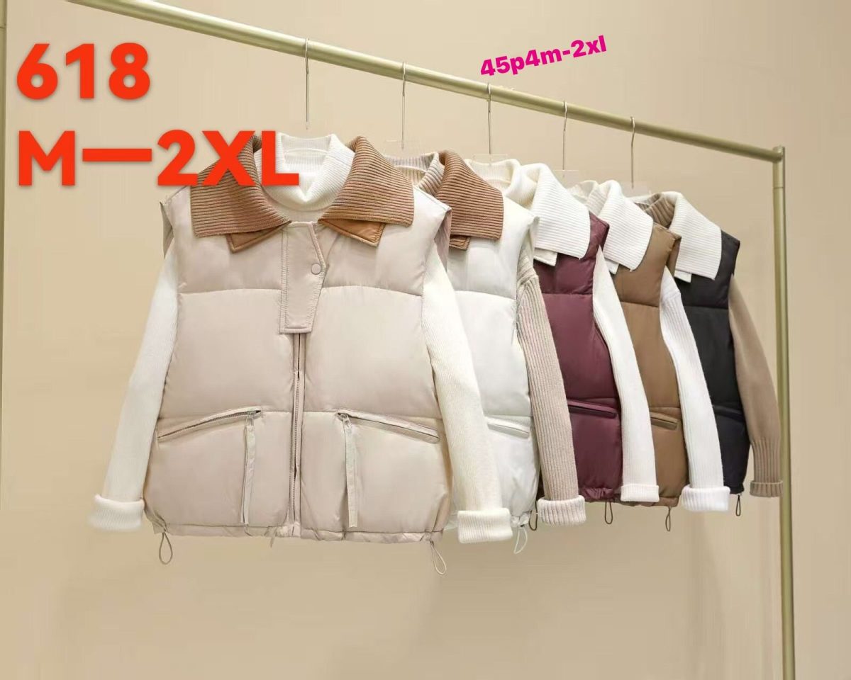 Kamizelki Damskie _size m-2xl_ paczka 4szt_ 1kolor 8063764
