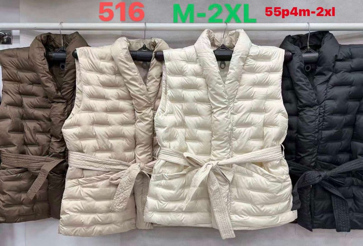 Kamizelki Damskie _size m-2xl_ paczka 4szt_ 1kolor 8063770
