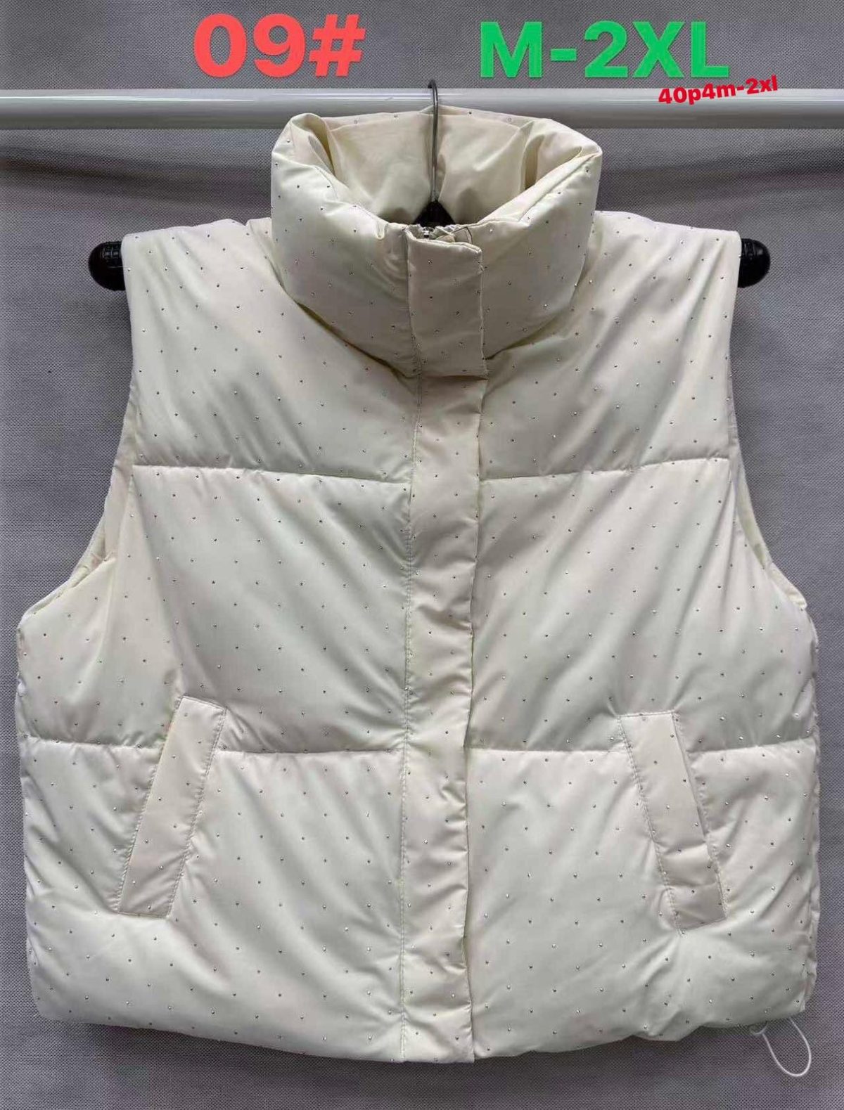 Kamizelki Damskie _size m-2xl_ paczka 4szt_ 1kolor 8063780