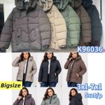 Kurtki Damskie Size 3xl-7xl_ paczka 5szt_1kolor 8063814