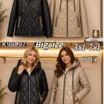 Kurtki Damskie Size 3xl-7xl_ paczka 5szt_1kolor 3315560