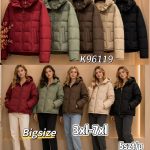 Kurtki Damskie Size 3xl-7xl_ paczka 5szt_1kolor 3315579