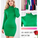 Sukienki DAMSKA_size s-xl_paczka 12 szt_mixkolor 3315609