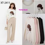 Swetry Damskie _size uni_ paczka 12szt_ mix kolor 3315637