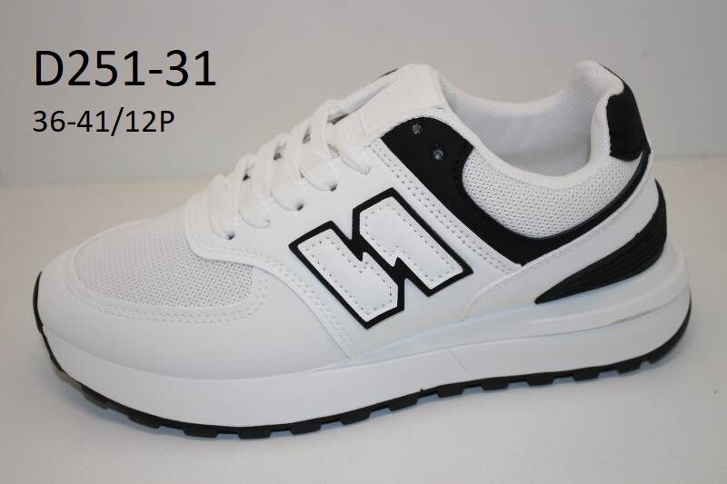 Buty Sportowe DAMSKIE (36-41 12par) 1760825