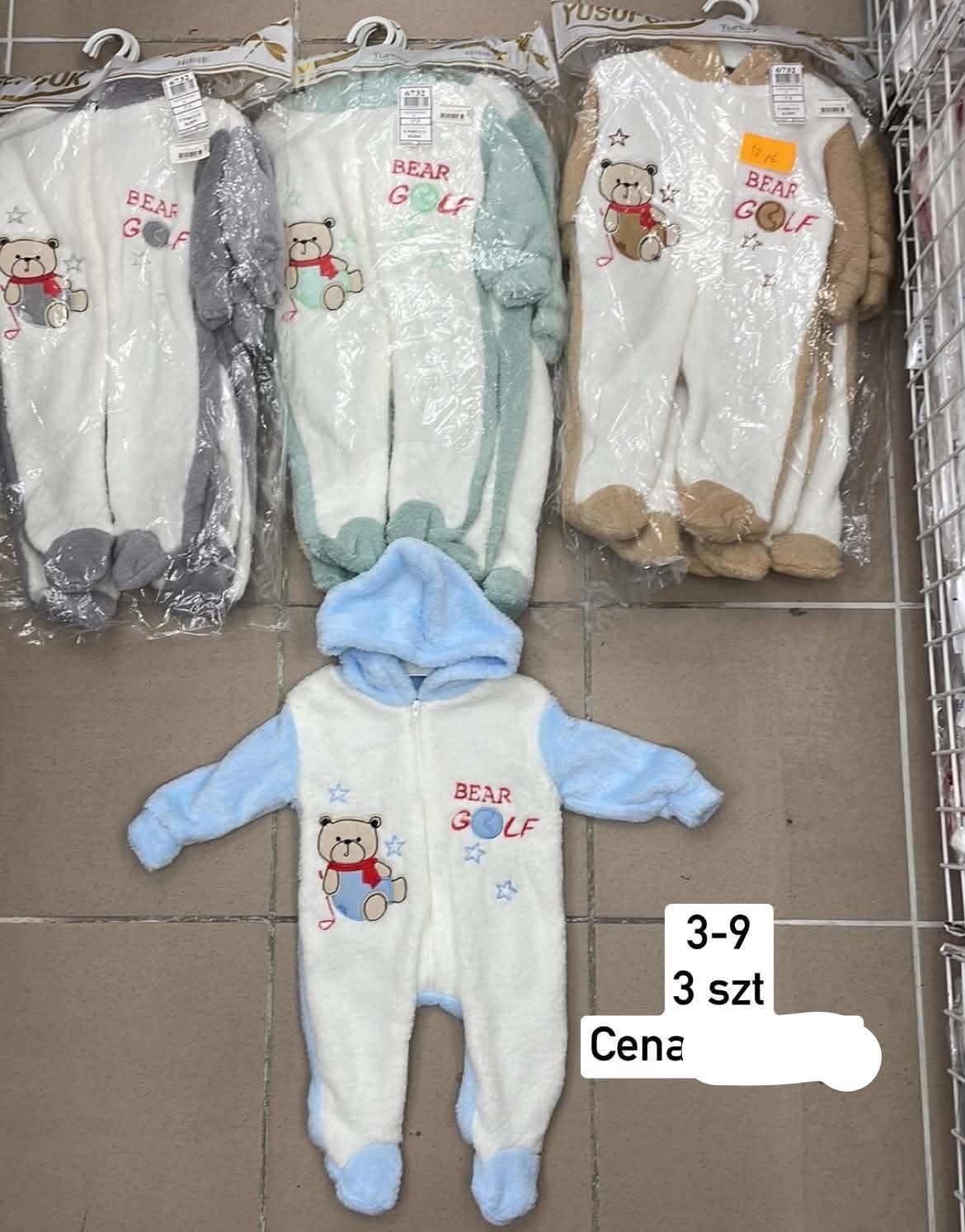 Body DZIECIĘCA size 3-9m_ paczka 6szt _1 kolor 1760915