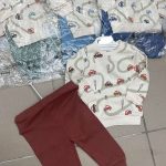 Komplety DZIECIĘCA size 74-86_ paczka 6szt _1 kolor 1760919