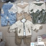 Komplety DZIECIĘCA size 9-24 m_ paczka 4szt _1 kolor 1760926