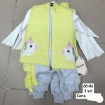 Komplety DZIECIĘCA size 68-86_ paczka 6szt _1 kolor 1760931