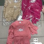 Komplety DZIECIĘCA size 6-24 m_ paczka 4szt _1 kolor 1760936