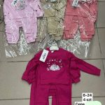 Komplety DZIECIĘCA size 6-24 m_ paczka 4szt _1 kolor 1760938