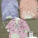 Komplety DZIECIĘCA size 3-9 m_ paczka 6szt _1 kolor 1760949